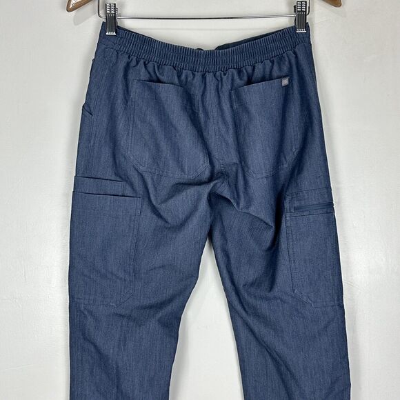 Figs Cusco Scrub Top Yola Skinny Set Size XS/P Graphite Grey Medical Uniform - Picture 12 of 16